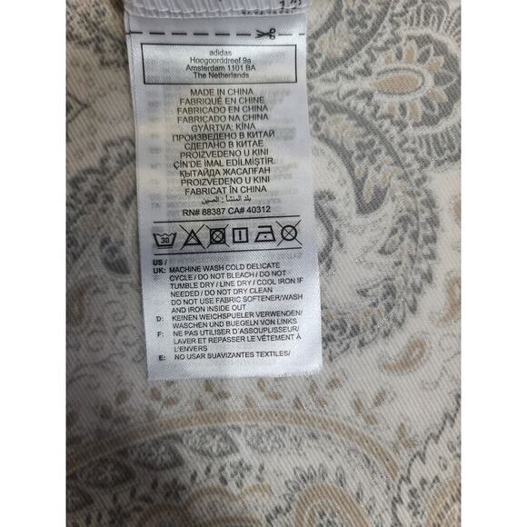 Adidas Originals long sleeve crop collab Sz sm Streetwear Acubi Grunge Cropped - Picture 4 of 6